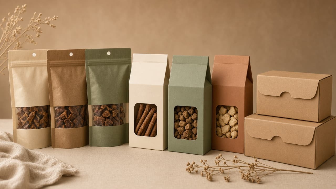 Pet Products packaging